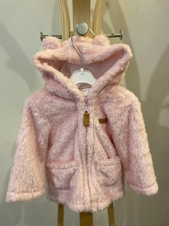 Campera Teddy Rosa - comprar online