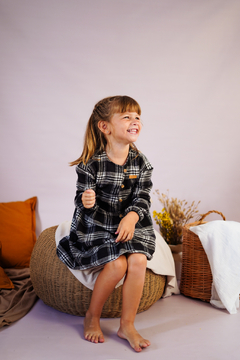 Vestido London Kids Negro - comprar online