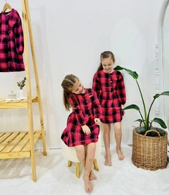 Vestido London Kids Rojo - comprar online