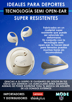 Auricular Deportivo Con Agarre Running Correr Lenovo X15 Pro - ModeOn