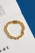 Pulseira Cadeado Feminina 8mm - Banhada a Ouro 18K