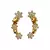 Brinco Earcuff 4 Estrelas Ouro 18k