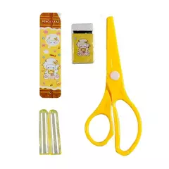 Kit Escolar con 9 Piezas Color Amarillo - comprar en línea