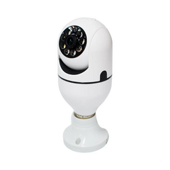 Cámara de seguridad WiFi con cabeza giratoria 360° Foco Socket E27 - comprar en línea