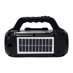 Bocina Bluetooth 2.5" x 2 panel solar y linterna en internet