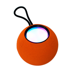 Mini bocina Bluetooth 2" portátil luz LED y con cuerda - comprar en línea