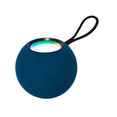 Mini bocina Bluetooth 2" portátil luz LED y con cuerda - comprar en línea