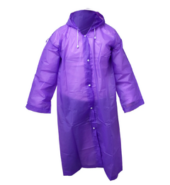 Impermeable con capucha para lluvia de adulto - SevicMx