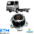 CUBO DE RODA TRASEIRO (23B598611SR) - KTM - **SEM ROLAMENTO** - NOVO DELIVERY 9.170