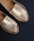 Mocassim Franjas Dourado - Miti Shoes