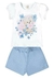 Conjunto Infantil Menina Glinny Ref.21565