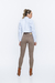 A Jaqueta Feminina Cropped Branca Slim Ref. 24156 - loja online