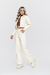 Calça Wide Leg Tanise Jeans Off White Ref. 24208