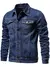 Jaqueta Jeans Masculina Premium Azul