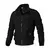 Jaqueta bomber casual masculina, corta-vento, jaqueta justa, casaco monocromáti - Loja Virtual BH