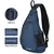 Mixi-Mochila de Ombro para Homens e Mulheres, Bolsa Crossbody Sling USB, Meninos - loja online