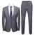 Conjunto de terno de casamento elegante masculino, blazers, formal 2 peças, jaq