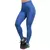 Kit 5 Calças Legging Fitness Lisa Cós Alto Sem Elástico na Cintura Confortave - comprar online