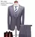 Colete Completo de Luxo e Calças Conjunto para Homens, Blazers Elegantes, Forma - Loja Virtual BH