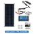 Painel solar com controlador, kit placa solar para telefone, rv, carro, caravana - comprar online