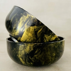 BOWL MARMOLADO NEGRO