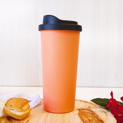 VASO TÉRMICO CON TAPA CORAL