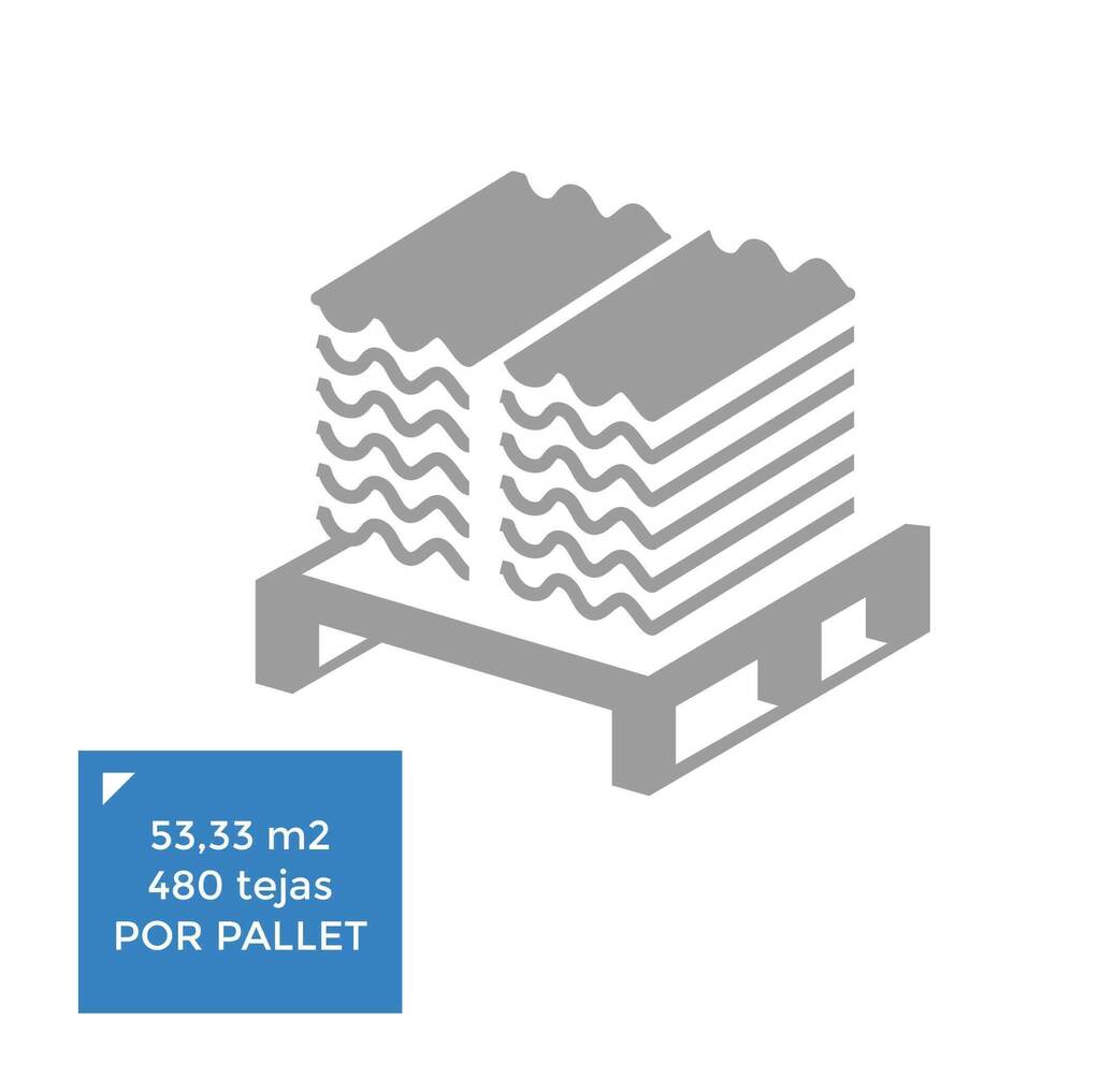 PALLET de Teja (Símil Francesa)