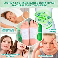 10 PARCHES KINOKI DESINTOXICANTES/RELAJANTES - comprar online