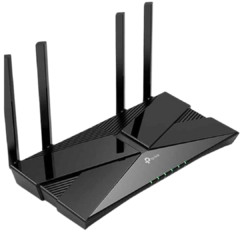 WIRELESS ROTEADOR TP LINK MESH AX1800MPBS EX220 WI-FI 6 DUAL BAND 4 ANTENAS/ 4 PORTAS(PPB)