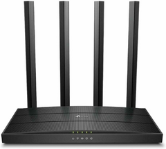 WIRELESS ROTEADOR TP LINK ARCHER C6 - AC1300MPBS MU-MIMO - 4 ANTENAS - 4 PORTAS GIGABIT