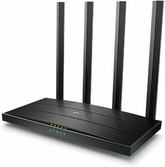 WIRELESS ROTEADOR TP LINK ARCHER C6 - AC1300MPBS MU-MIMO - 4 ANTENAS - 4 PORTAS GIGABIT - comprar online