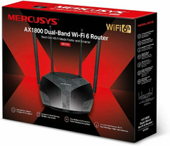 WIRELESS ROTEADOR AX1800 MERCUSYS MR70X WI-FI 6 - GIGA - 04 ANTENAS FIXAS na internet