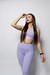 Aura Purple Contour Legging - GE SPORTWEAR