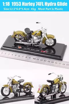 Maiisto Harley Road King Motocicleta, Road King, Dyna Street Bob CVO, Road Glide, VRSCR Rod, XR1200X, Brinquedos da bicicleta, 1:18, Modelo K, XR750, Breakout - tienda online