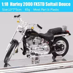 Maiisto Harley Road King Motocicleta, Road King, Dyna Street Bob CVO, Road Glide, VRSCR Rod, XR1200X, Brinquedos da bicicleta, 1:18, Modelo K, XR750, Breakout - comprar online