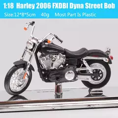 Maiisto Harley Road King Motocicleta, Road King, Dyna Street Bob CVO, Road Glide, VRSCR Rod, XR1200X, Brinquedos da bicicleta, 1:18, Modelo K, XR750, Breakout na internet