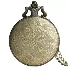 Relogio de bolso - Vintage Bronze Poker Quartz Pocket Watch na internet