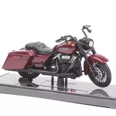 Maiisto Harley Road King Motocicleta, Road King, Dyna Street Bob CVO, Road Glide, VRSCR Rod, XR1200X, Brinquedos da bicicleta, 1:18, Modelo K, XR750, Breakout - GTM Custom