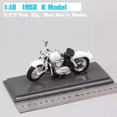 Imagen de Maiisto Harley Road King Motocicleta, Road King, Dyna Street Bob CVO, Road Glide, VRSCR Rod, XR1200X, Brinquedos da bicicleta, 1:18, Modelo K, XR750, Breakout