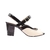 Sandália Mary Jane vz preto/ vz off White - salto 6 cm - comprar online