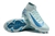 Chuteira Nike AIR Zoom Mercurial Vapor 16 Elite XXV FG Campo Azul Claro