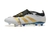 Chuteira Adidas Predator Accuracy+ Elite FG Campo Branco e Dourado