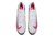 Chuteira Nike AIR Zoom Mercurial Vapor 16 Elite XXV FG Campo Branco e Rosa