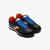 Chuteira de Society Joma Top Flex - Preto e Azul - comprar online