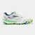 Chuteira de Society Joma Liga 5 - Branco/Azul/Verde