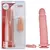 PRÓTESE VIBRADOR CONTROLE EXTERNO 25 X 6CM HOT FLOWERS - HP221NE