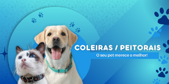 Banner da categoria Coleiras / Peitorais