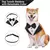 Smoking bandana formal para cães com gravata borboleta, roupa de casamento, ace na internet