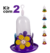 Kit Com 2 Bebedouro Beija-Flor Com Bandeja 250ml - Cores (00209801AAVAR2) na internet