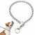 Pesado P Cadeia Dog Choke Collar, prova de intempéries, Metal Slip Coleiras, Ga